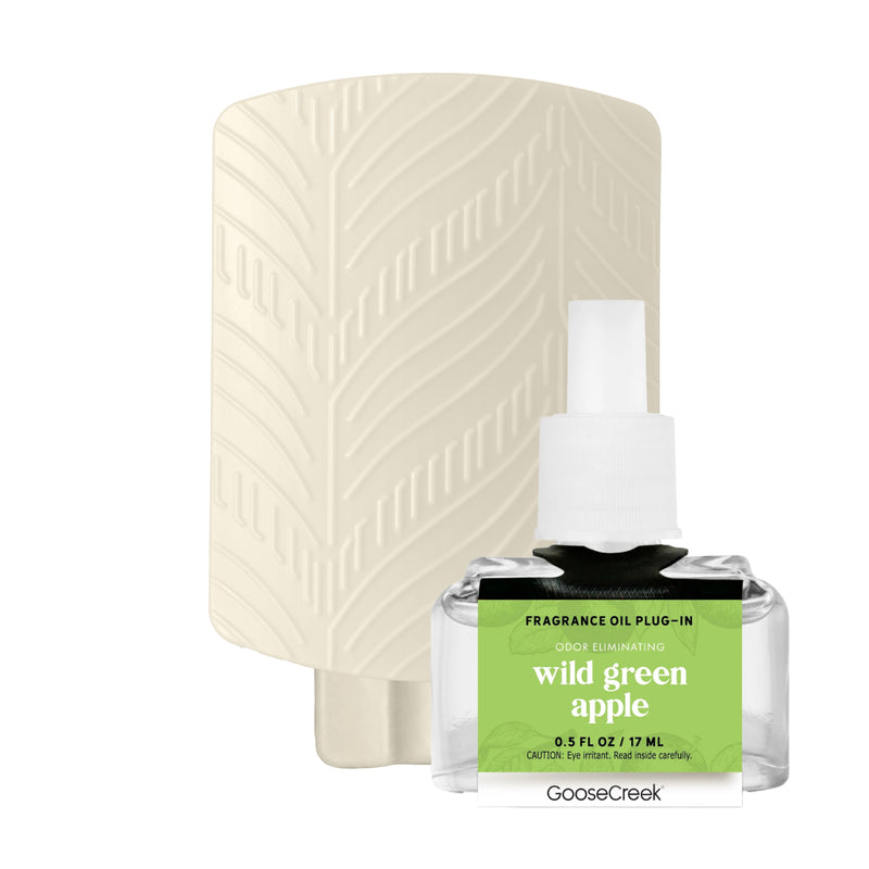 Odor Eliminating Wild Green Apple Plug-In & Refill Bundle (S7SBU)