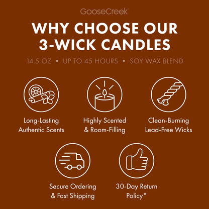 Salted Caramel Macchiato 3-Wick Candle